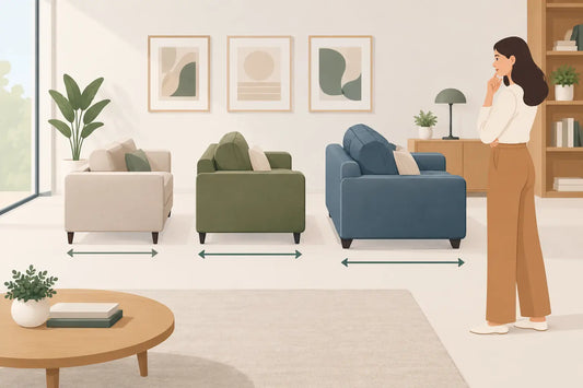 How to Choose Sofa Depth for Your Living Room