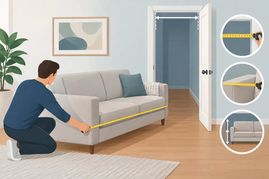 How to Measure a Sofa for a Narrow Doorway
