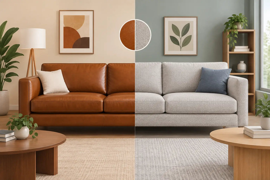Leather vs Fabric Sofa: Which Fits Your Home?