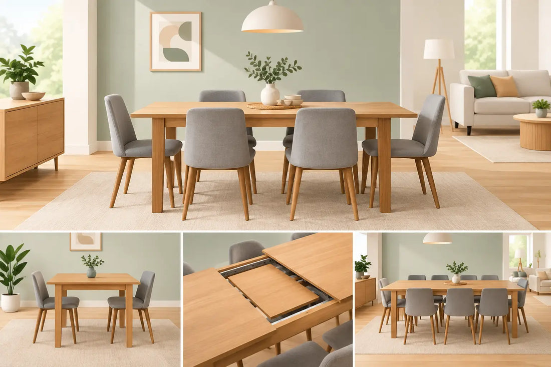 Best Extendable Dining Tables for Busy Homes