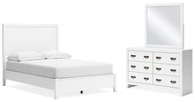 Load image into Gallery viewer, Binterglen Full Panel Bed with Mirrored Dresser
