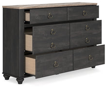 Load image into Gallery viewer, Nanforth King Panel Bed with Dresser and Nightstand

