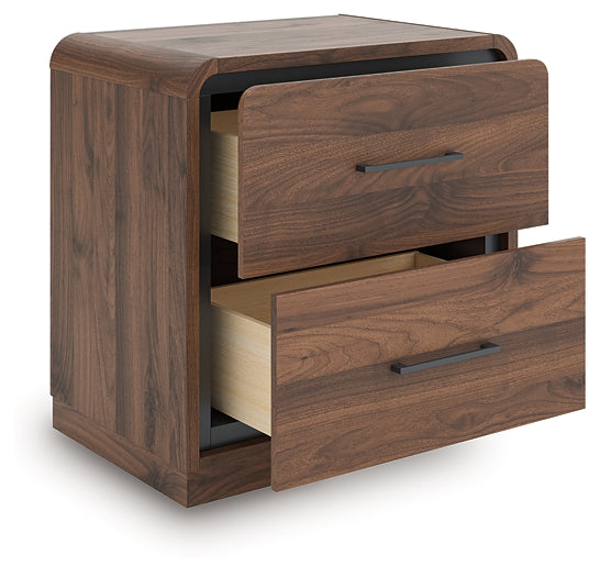 Fortlorn Two Drawer Night Stand