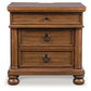 Rowlenstown Three Drawer Night Stand