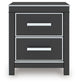 Zuraleus Two Drawer Night Stand