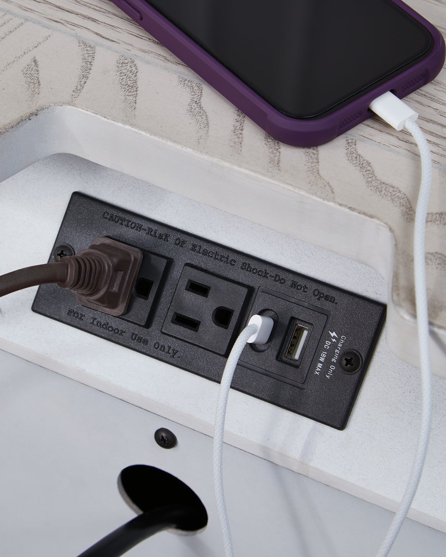 Bruchandi Three Drawer Night Stand