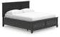 Lanolee California King Panel Storage Bed
