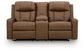 Mackmenville DBL Rec Loveseat w/Console