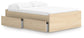 Onita Full Platform Bed with 1 Side Storage