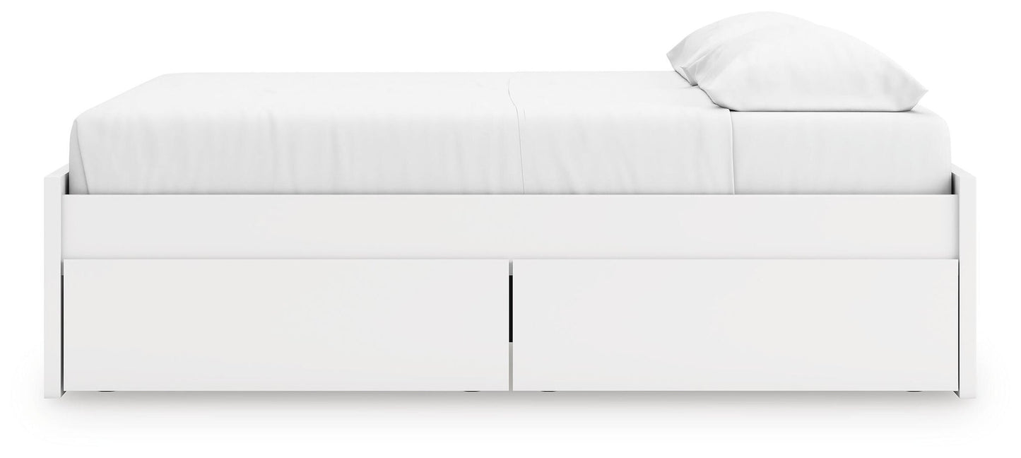 Onita King Platform Bed with 2 Side Storage