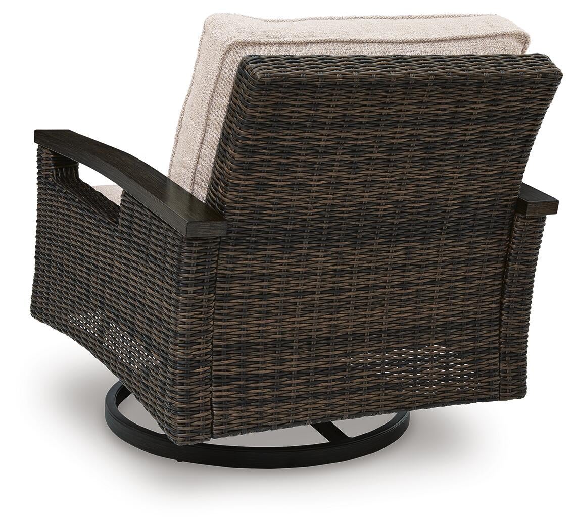 Monterey Point Swivel Lounge Chair (2/CN)
