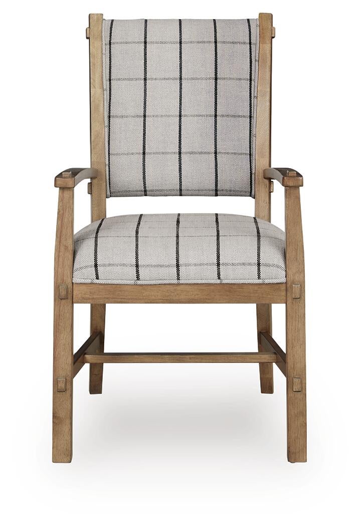 Ridgester Dining UPH Arm Chair (2/CN)