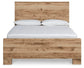 Hyanna King Panel Bed, Dresser, Mirror, Chest and Nightstand