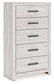 Cayboni Queen Panel Bed, Dresser, Mirror, Chest and Nightstand