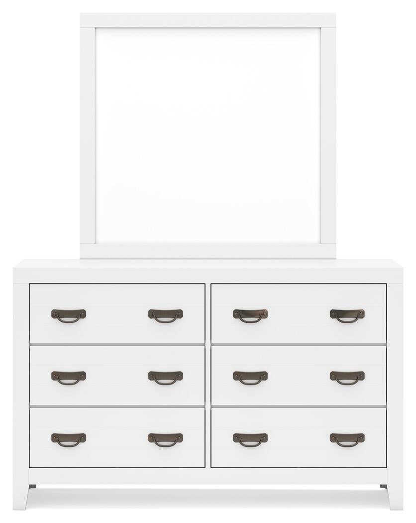 Binterglen Queen Panel Bed, Dresser, Mirror, Chest and Nightstand