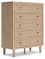 Cielden King Panel Headboard, Dresser, Mirror, Chest and Nightstand