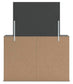 Fraluna King Panel Bed, Dresser, Mirror, Chest and Nightstand