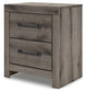 Graystorm Queen Panel Bed, Dresser, Mirror, Chest and Nightstand