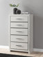 Zuraleus Queen Upholstered Panel Bed, Dresser, Mirror, Chest and Nightstand
