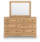 Aleaport Queen Panel Bed with Mirrored Dresser