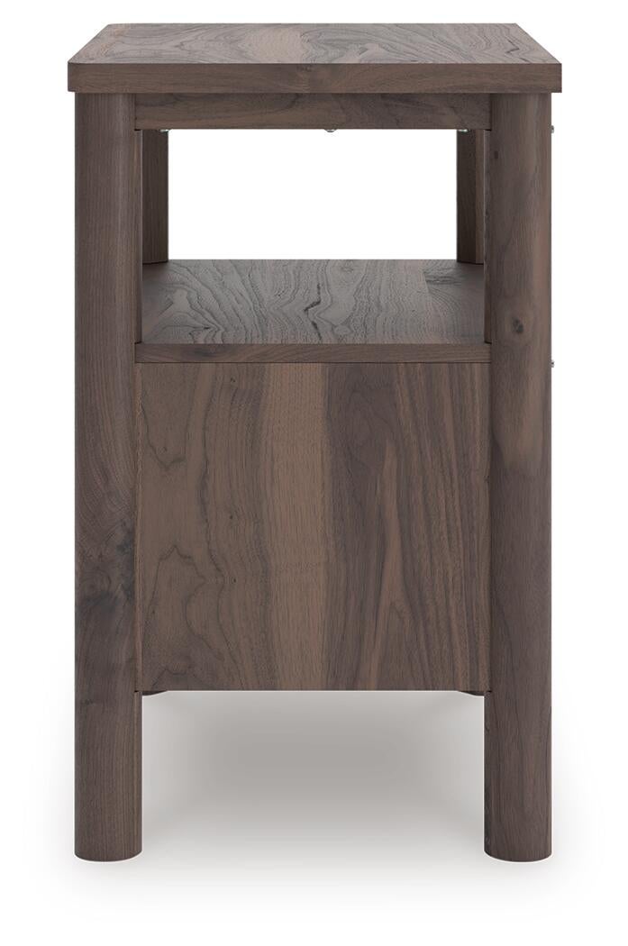 Pamytta Twin Upholstered Panel Bed, Dresser, Mirror and Nightstand