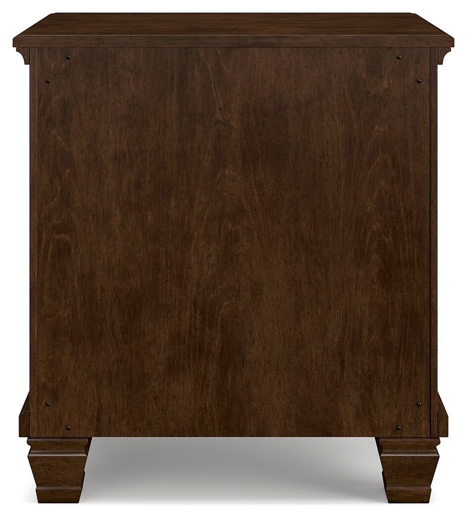 Danabrin King Panel Storage Bed, Dresser, Mirror and Nightstand