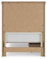 Savonport Twin Panel Bed with Storage