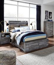 Load image into Gallery viewer, Baystorm  Panel Bed With 4 Storage Drawers
