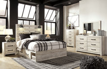 Load image into Gallery viewer, Cambeck Queen Panel Bed with 4 Storage Drawers
