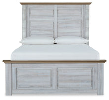 Load image into Gallery viewer, Haven Bay Queen Panel Bed with Mirrored Dresser and Chest
