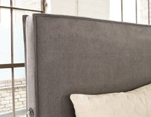 Load image into Gallery viewer, Krystanza Queen Upholstered Panel Bed
