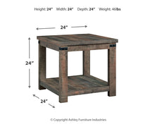 Load image into Gallery viewer, Hollum Coffee Table with 2 End Tables
