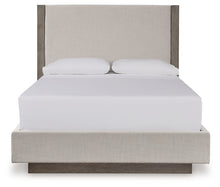 Load image into Gallery viewer, Anibecca Queen Upholstered Panel Bed

