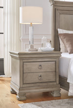 Load image into Gallery viewer, Lexorne California King Sleigh Bed with Mirrored Dresser, Chest and Nightstand
